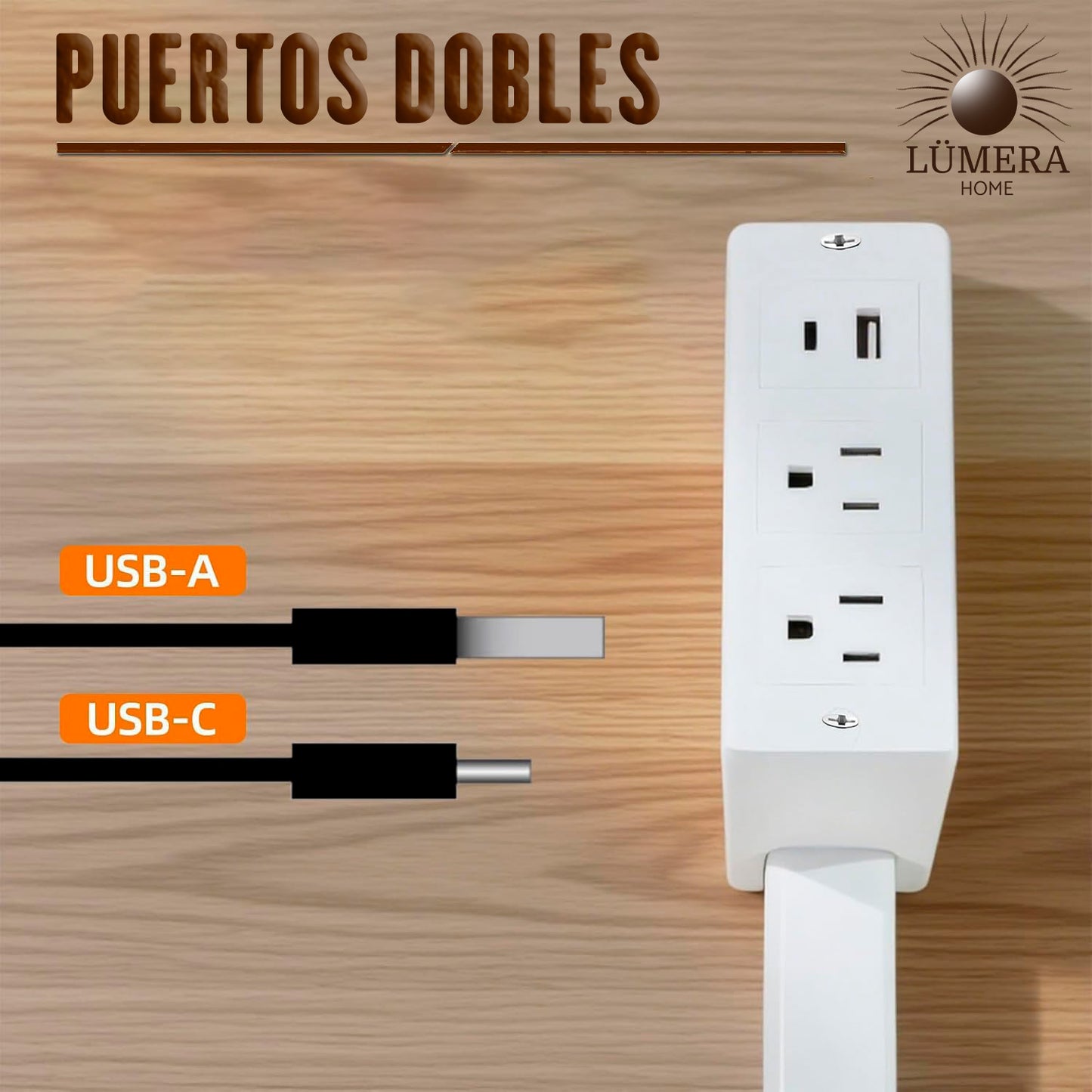 Tomacorriente Giratorio 360° Extensible 😮