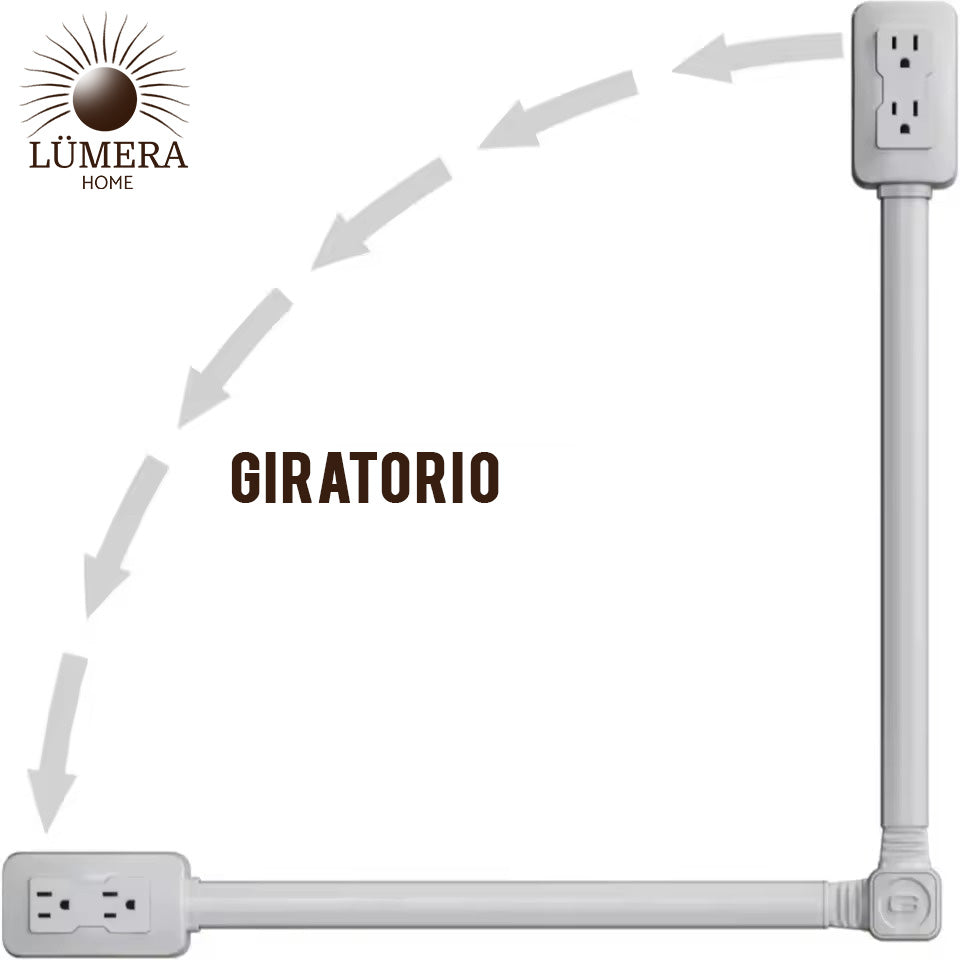 Tomacorriente Giratorio 360° Extensible 😮