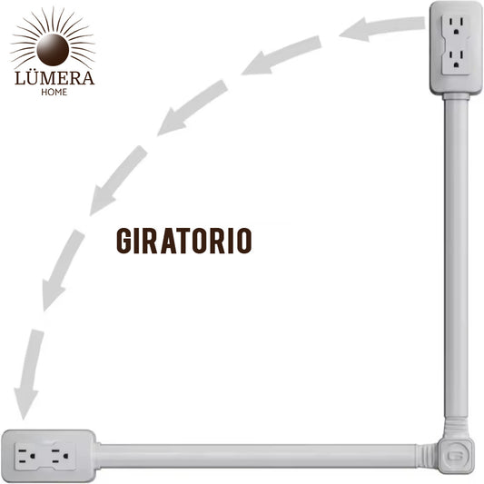 Tomacorriente Giratorio 360° Extensible 😮